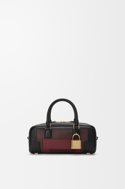 Loewe Укороченная сумка Amazona 23 из телячьей кожи наппа, бургунди
