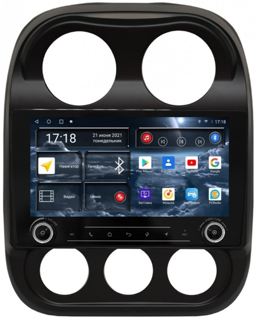 Магнитола для Jeep Compass 2011-2015 - Redpower K 316 Android 10, ТОП процессор, Hi-Fi звук, 6Гб+128Гб, CarPlay, SIM-слот