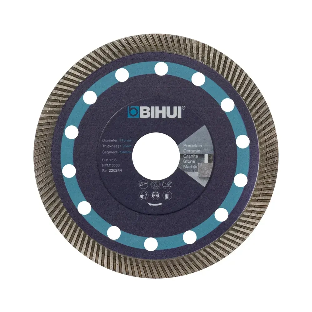 Алмазный диск BIHUI SUPER THIN TURBO, 1,2мм (Король дисков), 125 мм