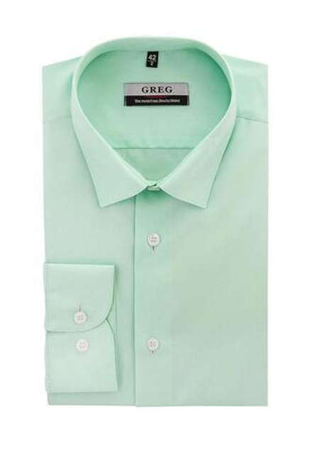 Сорочка GREG Regular fit 410/139/FR MINT/Z_V "База"