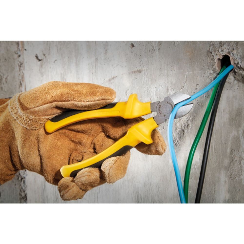 Кусачки Tramontina 41006/116 диагональные комбинированные 150 мм, с изоляцией 1000 В | Tramontina