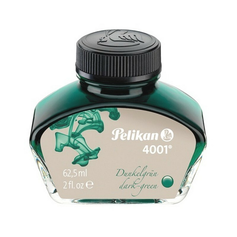 Флакон чернил - Pelikan, темно-зеленые 62.5 мл.