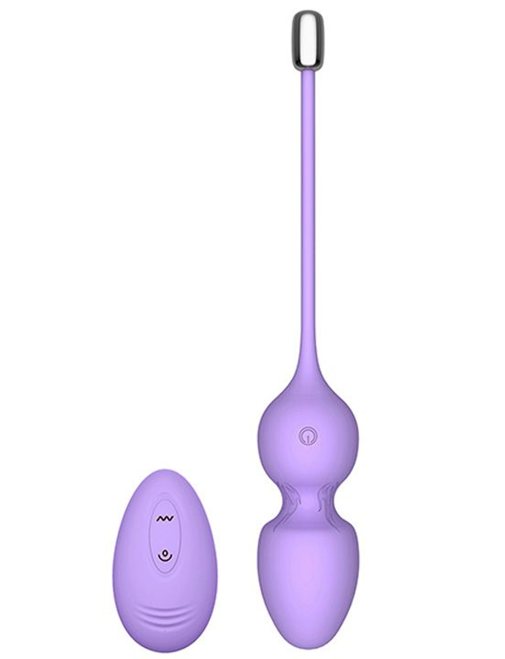 Сиреневые виброшарики Victoria (Цвет: сиреневый)