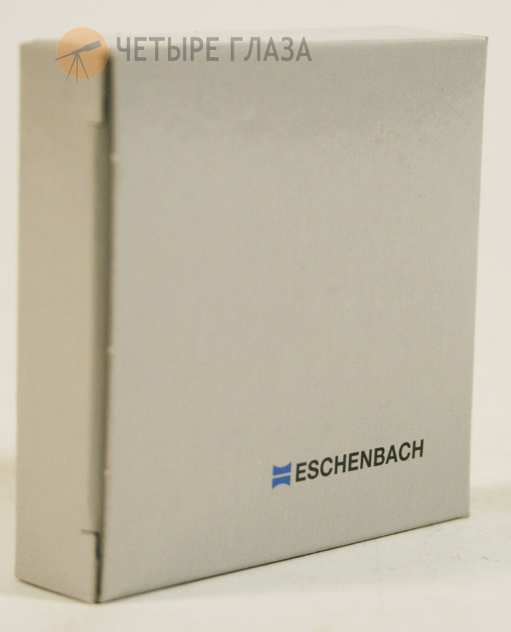 Лупа складная двояковыпуклая Eschenbach Classic 3,5x, 50 мм, красный чехол (квадратный)