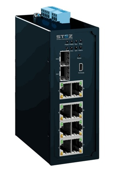 STEZ3108-2GSFP, Промышленный коммутатор