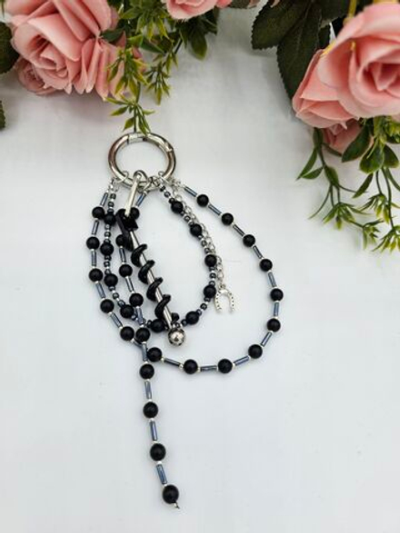 Обвес на сумку, штопор, брелок для ключей, подвеска авторская ручная работа с натуральными камнями "Подкова"