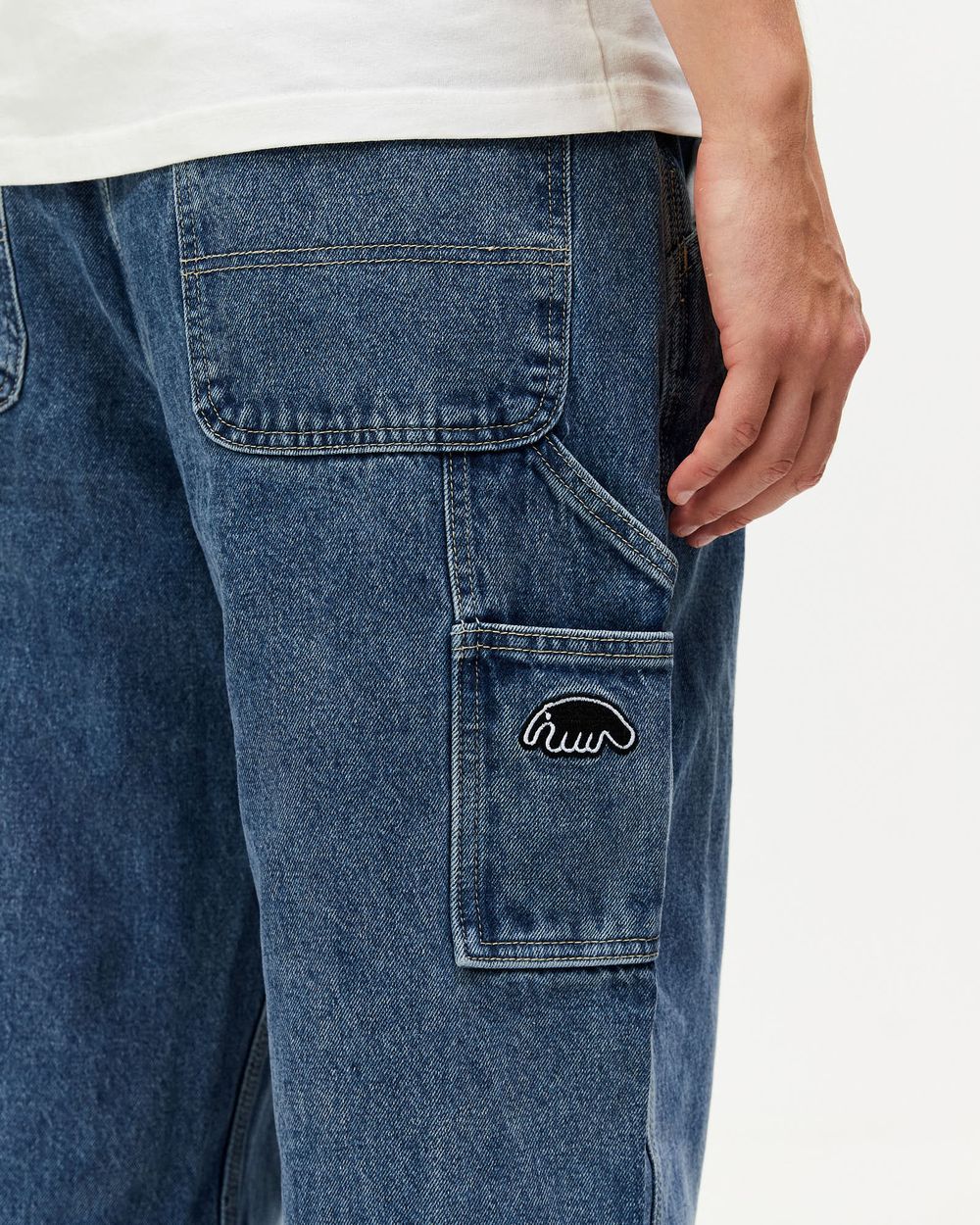 Купить Джинсы Anteater WorkPants Denim темно-синие Джинсы Anteater WorkPants Denim темно-синие