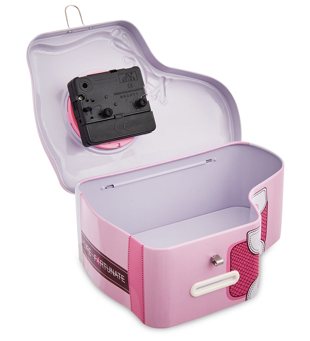 GAEM Art BX- 71/1 Метал. копилка с часами