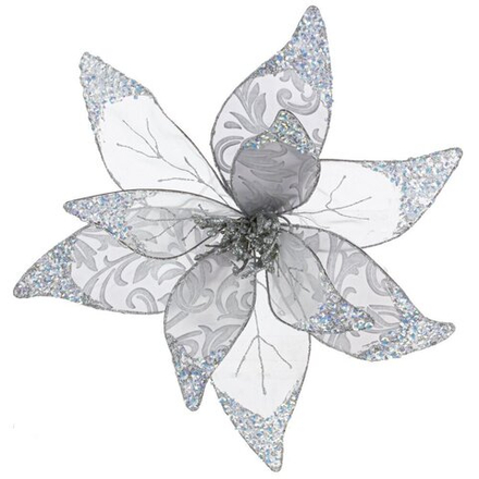 GAEM Цветок искусственный "Пуансеттия", L30 W10 H30 см