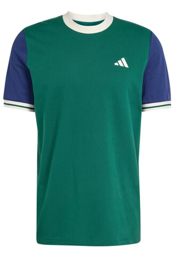 Мужская теннисная футболка Adidas Heritage Tennis - зеленый