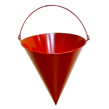 Ведро пожарное конусное металлическое