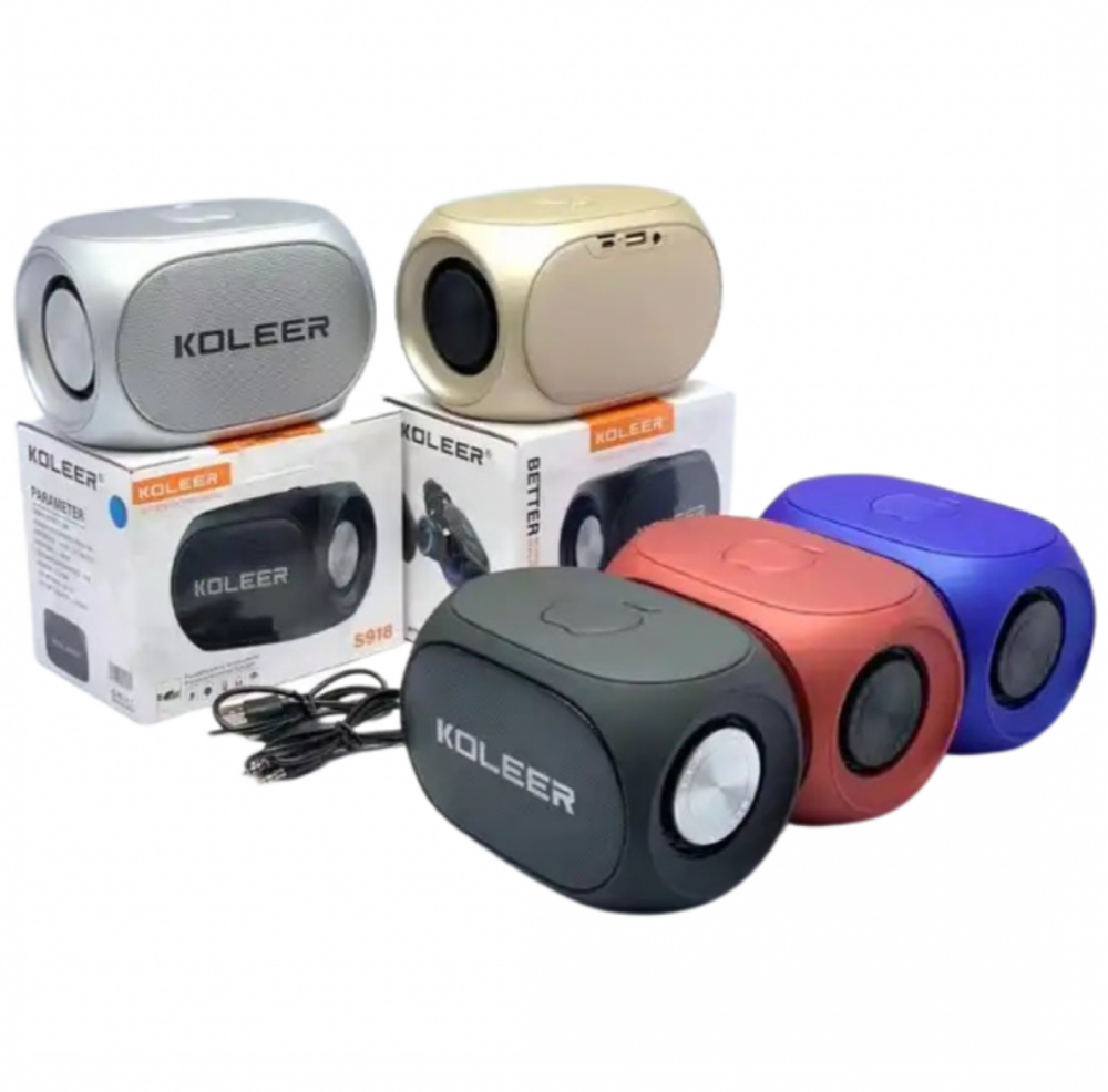 Беспроводная колонка Koleer S918 (5W/FM/TF/USB/BT)