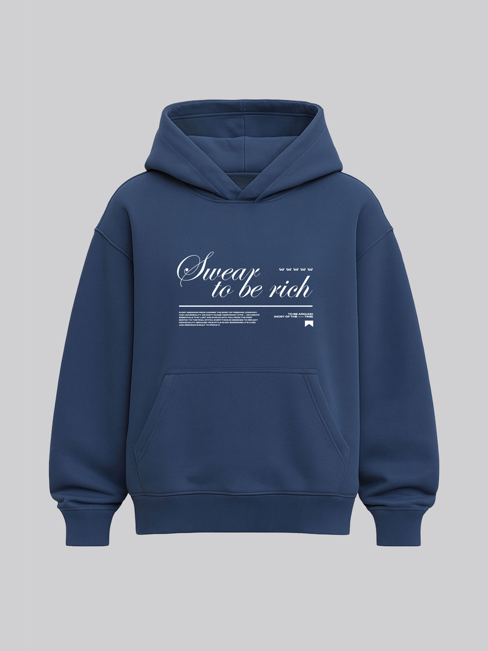 Худи Vintage Club (Blue)