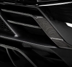 Карбоновые накладки заднего бампера для Lamborghini Huracan Evo RWD Ламборгини Хуракан