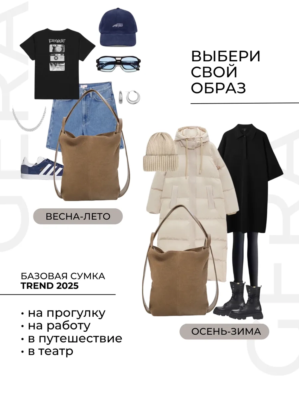 Сумка рюкзак через плечо большая трансформер