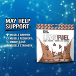 EVLution Nutrition, LeanFuel ™, шоколад, 1,81 кг (4 фунта)