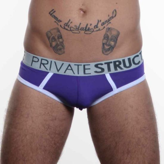 Мужские трусы слипы Private Structure Spectrum Low Rise Brief Violet PST0016