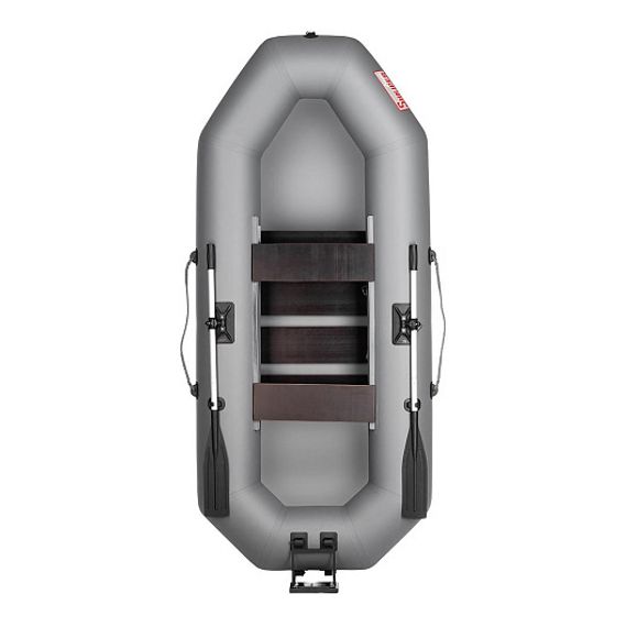 Лодка Тонар Шкипер 280НТ навесной транец (серый)