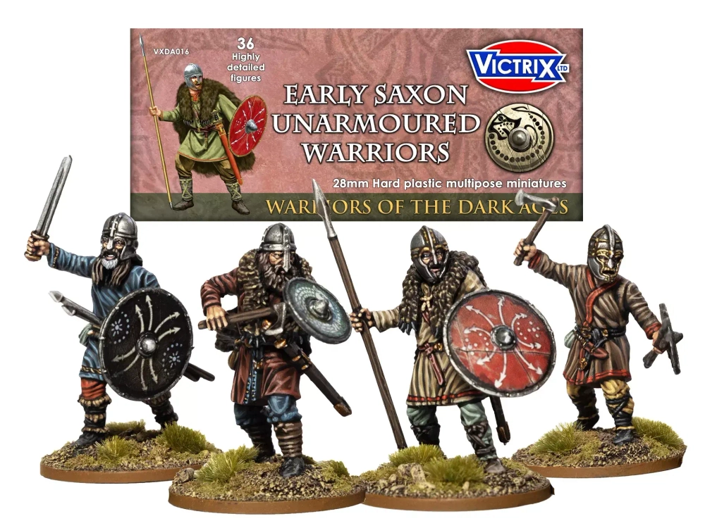 VXDA016 Early Saxon Unarmoured Warriors