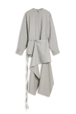 Рубашка 2в1 серая