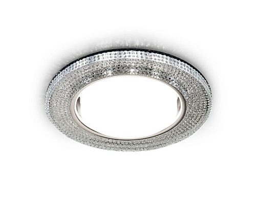 Встраиваемый точечный светильник со светодиодной лентой G290 CH хром/прозрачный GX53+3W(LED WHITE)