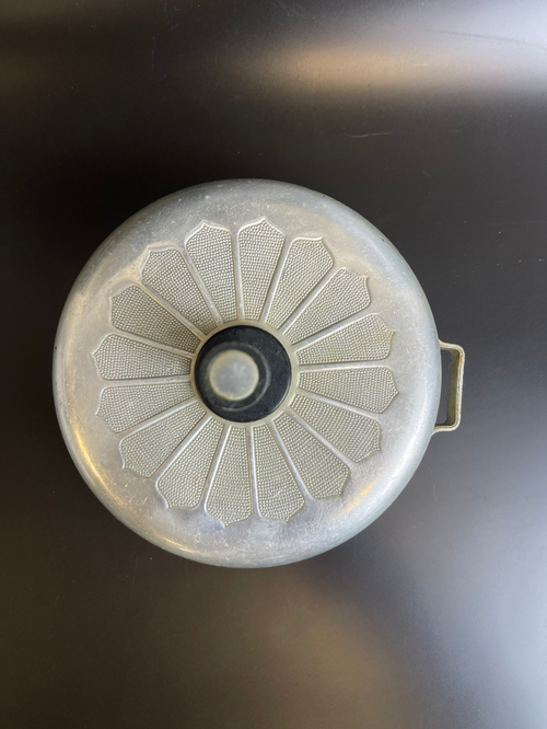 Сковородка малая алюминиевая d-12,5 см винтажная СССР 1970-1990 гг