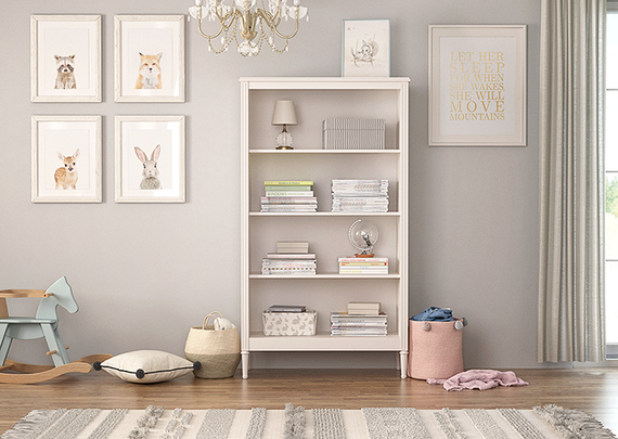 Стеллаж Elit размер L (белый)