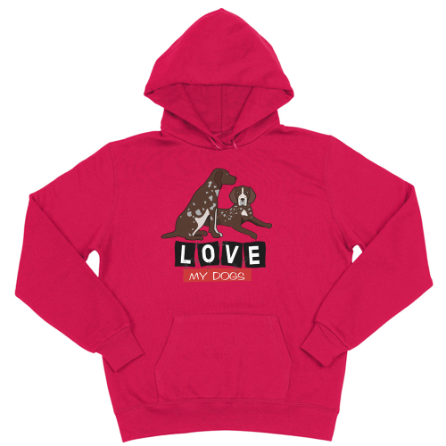 Толстовка "Курцхаар Love"