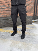 Костюм горка 6 флис осень-зима / черный