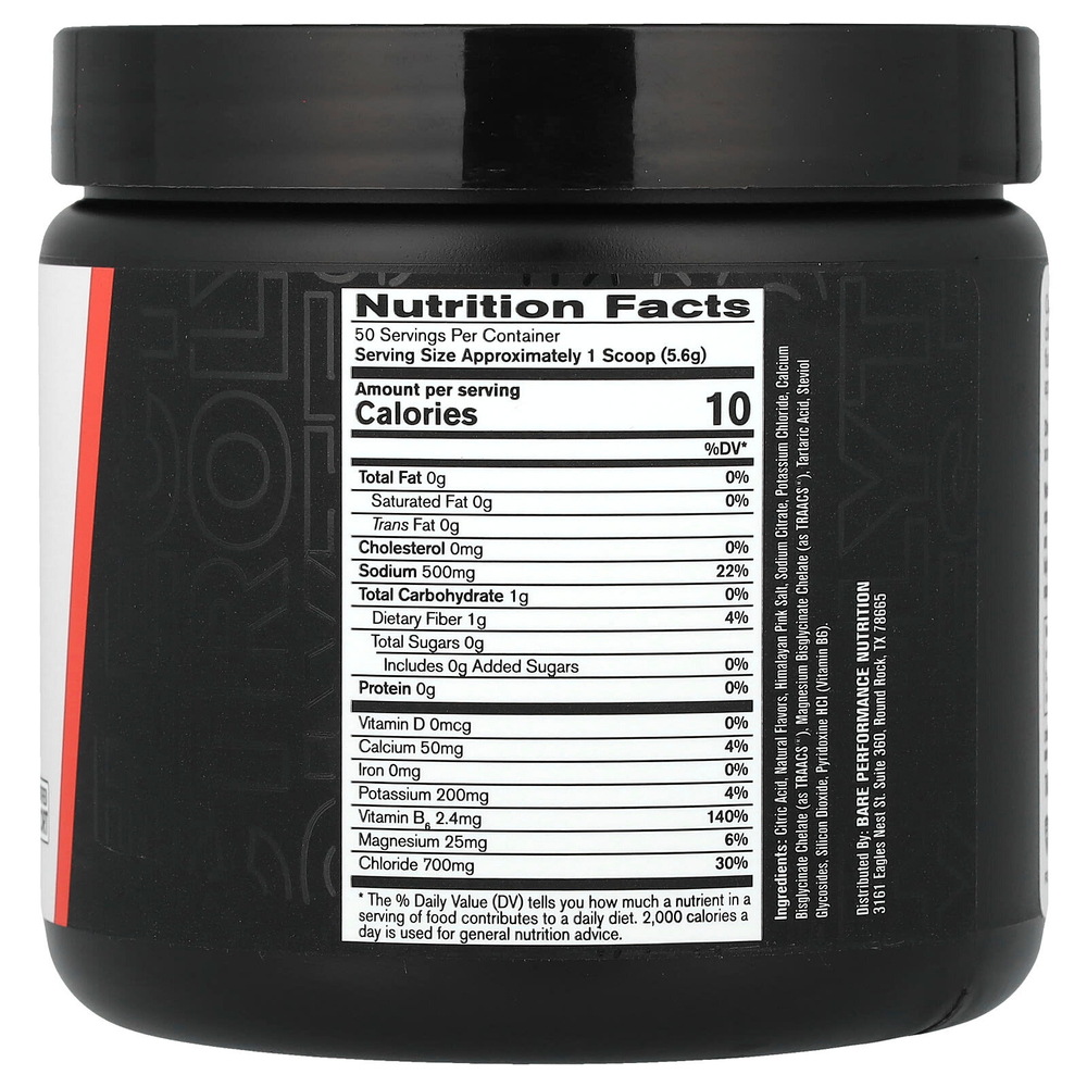 BPN, Electrolytes, смесь для увлажняющих напитков, лимон и лайм, 280 г (9,9 унции)