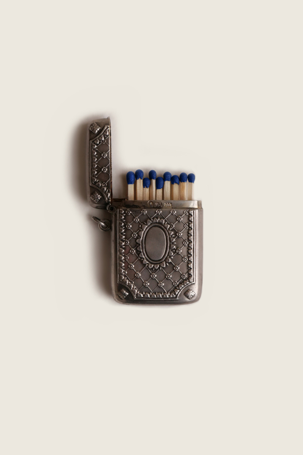 Футляр-Подвеска для Спичек из Серебра