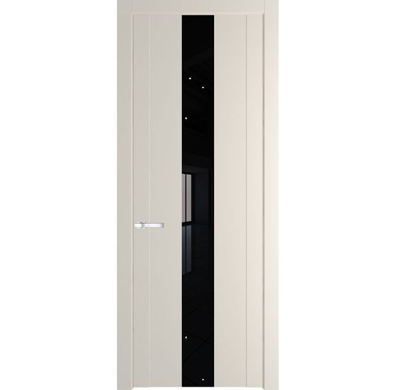 Межкомнатная дверь эмаль Profil Doors 1.9P кремовая магнолия остеклённая