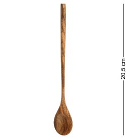 Народные промыслы ДР-509 Ложка для кофе, деревянная 20,5х3
