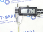 Заготовка для отвертки шлицевой плоской (минусовая) 120х3.5х0.5мм (Без ручки) СССР