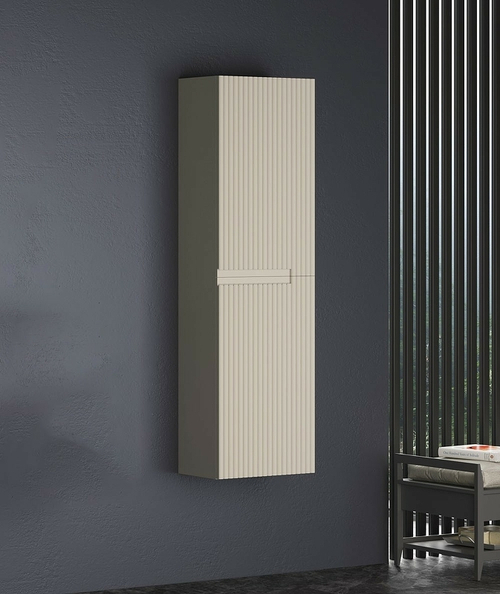 Шкаф пенал Orka Moonlight 40 3001324 подвесной Бежевый матовый