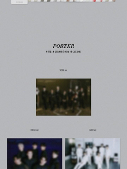 Альбом SF9 - THE PIECE OF9 12th Mini Album 3 Version SET
