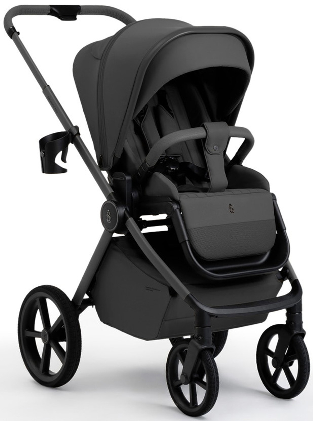 Коляска 3 в 1 Sweet Baby SBL Elegante Pro + автокресло Premier Grey Dark Grey