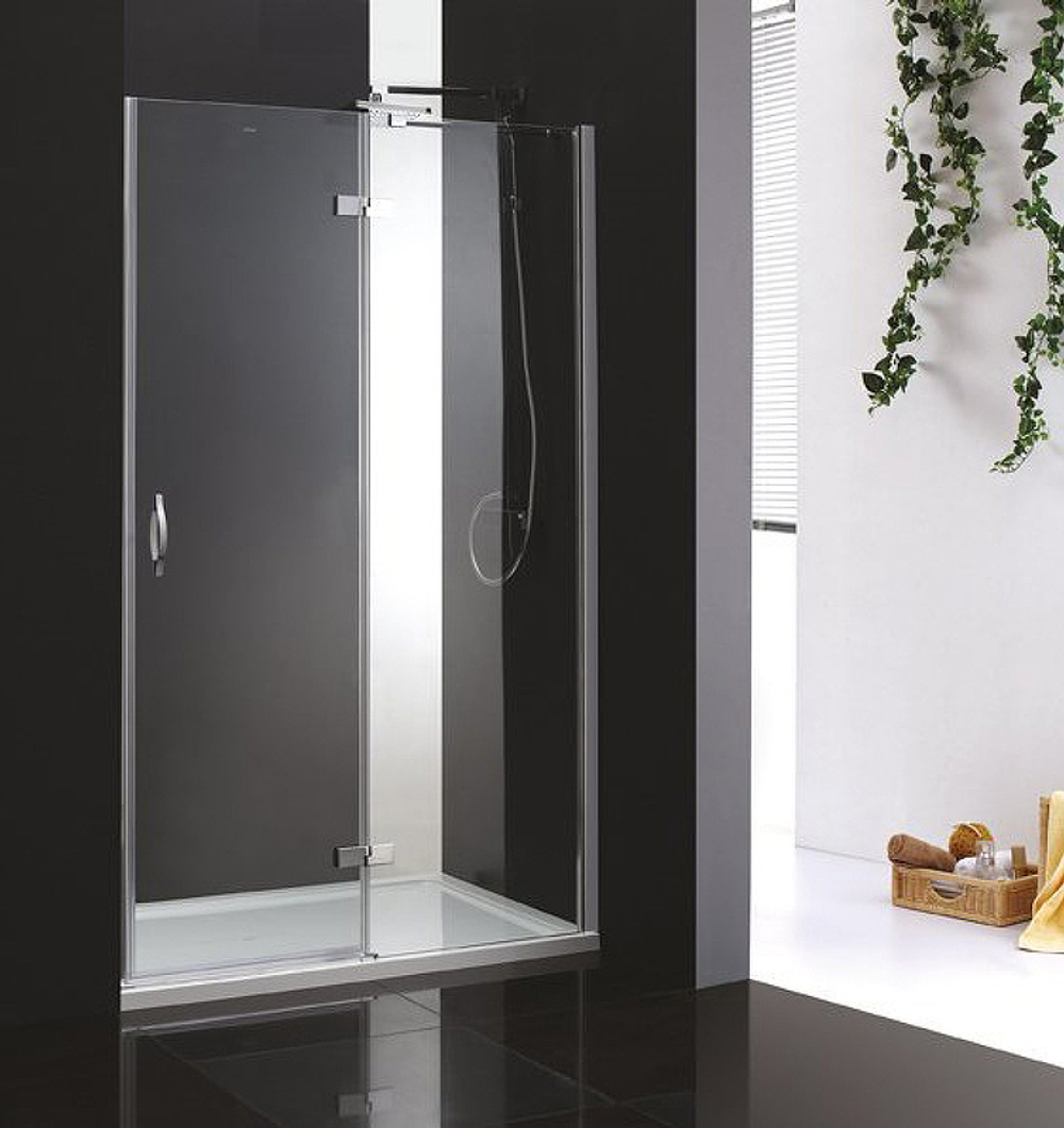Душевая дверь Cezares Bergamo 120 R BERGAMO-W-B-12-120-C-Cr-R профиль Хром стекло прозрачное