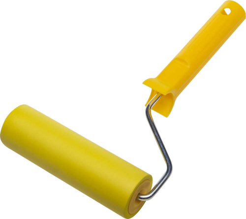 Валик прижимной резиновый с ручкой 180 мм, D ручки-6мм,"Сибртех"