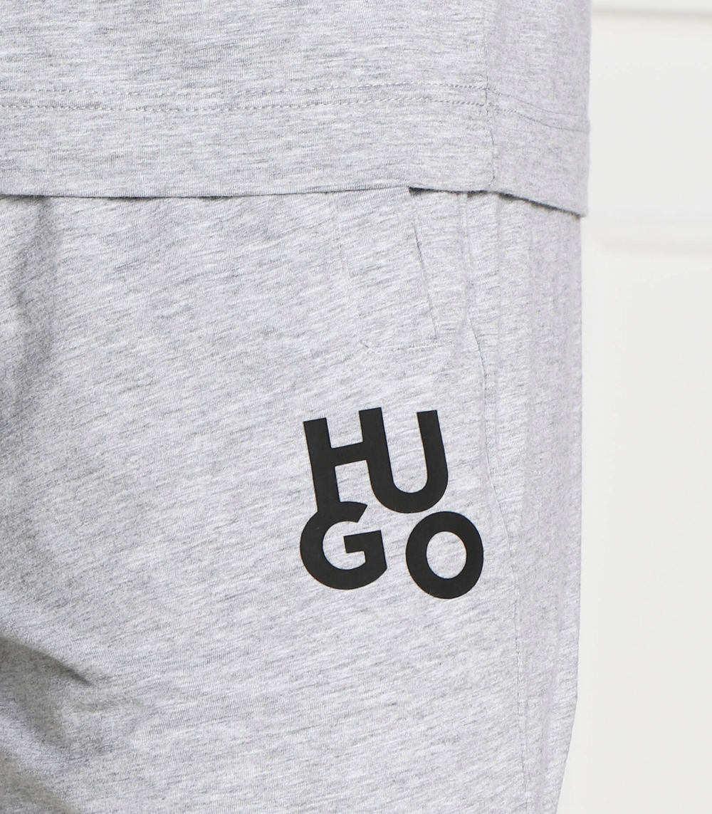 пижамы tagged long set Hugo Bodywear - серый(50478927)