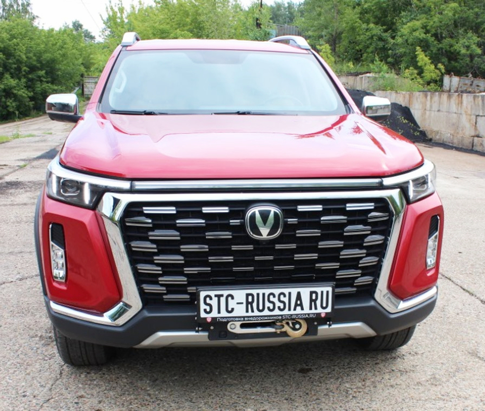 Changan Hunter Plus Площадка для лебёдки в штатный бампер