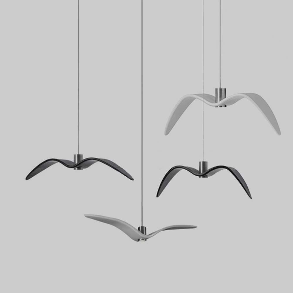 Pendant design lamp  Night Birds PC964 by Brokis (Black)