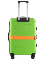 Чемодан 463 / С ремнем / Полипропилен