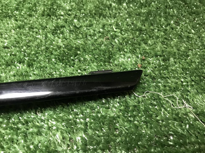 Молдинг заднего бампера левый VW Polo Sedan 15-20