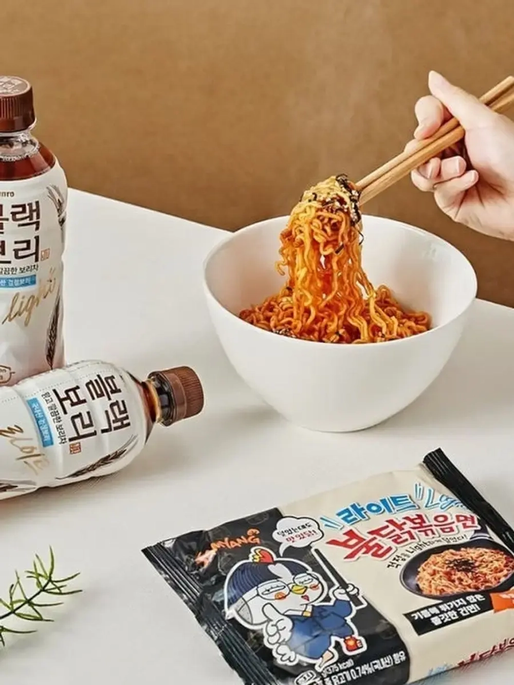 Лапша быстрого приготовления Buldak Light с курицей