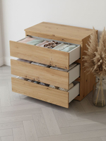 Комод 70х35х67, Марм, с ящиками для одежды, в прихожую, под телевизор, артизан Dipriz