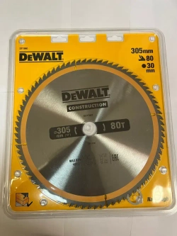 DEWALT CONSTRUCTION диск пильный по дереву 305*2.0*30*80 зубов