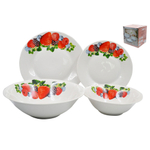 Столовый набор 19 предметов "Сочные ягоды" (эконом) (93371)