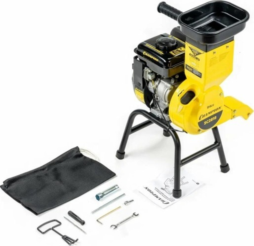 Измельчитель веток бензиновый CHAMPION SC2818