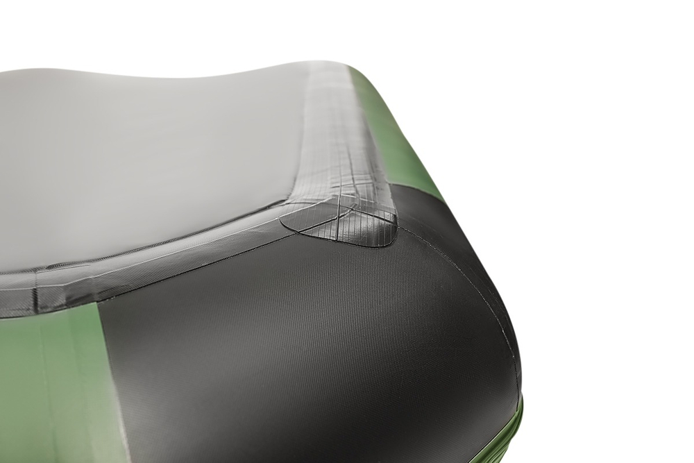 YACHTMAN-300 М (Яхтман) зеленый-черный (лодка ПВХ с усилением)